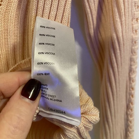 Free People Starlight Ribbed Tunic Sweater‎ Size S - Picture 4 of 8